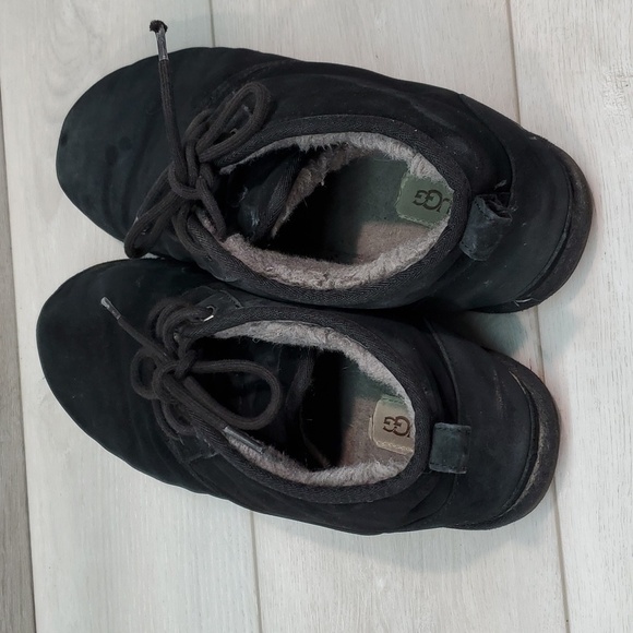 Ugg Australia Mens Neumel 3236 Ankle Leather Sheepskin Chukka Boots shoes - Picture 8 of 13